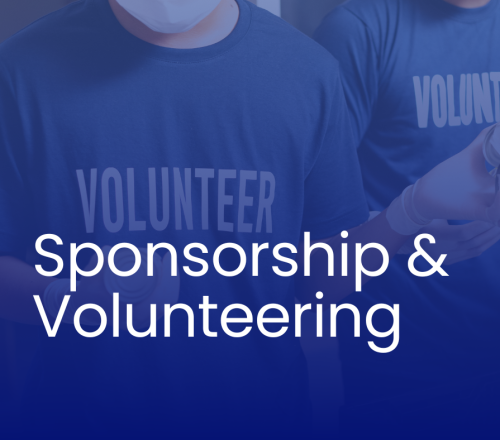 Sponsorship and Volunteering